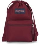 JanSport DRAWSACK Kleiner Rucksack,Russet Red
