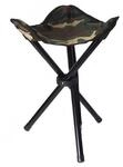 Stealth Gear Zusammenklappbarer Hocker mit 4 Beinen, mehrfarbig