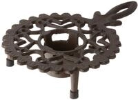 Esschert Design CB28 St&ouml;vchen, Gusseisen, braun, 21.6 x 14.4 x 4.7 cm
