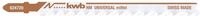 kwb 624720 Easy-Cut Longlife Stich-S&auml;geblatt f&uuml;r Holz, Metall u. Kunstoffe, S20