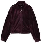 PUMA M&auml;dchen Ess Elevated Velour Short Length Trackjacket G Trainingsjacken...