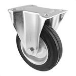 WAGNER Soft-Bockrolle - Durchmesser &Oslash; 125 mm, Bauh&ouml;he 150 mm, Stahl Felge...