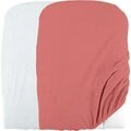 Domiva Set mit 2 Wickelauflagenbez&uuml;gen &ndash; 50 x 75 cm &ndash; Polycotton-Schwamm &ndash;