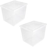 keeeper bea 2x Aufbewahrungsbox mit Air Control System, 59 x 39 x 18 cm, 30 l,