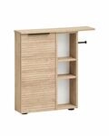Schildmeyer Nischenschrank mit Toilettenpapierhalter Mads 159669, wei&szlig;eiche