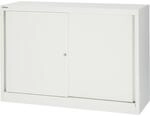 Bisley LIGHT Schiebet&uuml;renschrank ECO, 2 Ordnerh&ouml;hen, verkehrswei&szlig; | 1...