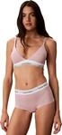 Calvin Klein Damen Lightly Lined Triangle Lv00qf8498 Dreieck (1er Pack)
