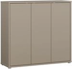 Forte Alice Springs Schuhschrank 100 110, modern-minimalistisch, 3-t&uuml;rig,