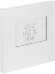 walther design Fotoalbum Weiss 25x25 cm All Round FA-129
