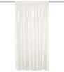 HOMEbasics THERMOVORHANG MIT KOMBIBAND, Polyester, WOLLWEISS, 145 X 135 cm