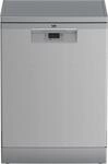 Beko BDFN16O44XW Sp&uuml;lmaschine freistehend, Geschirrsp&uuml;ler 60 cm, 14...