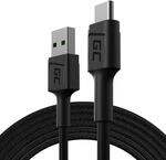 Green Cell PowerStream USB-C Kabel 2m USB-A QC 3.0 480 Mbit/s | Kompatibel mit