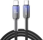 Joyroom S-A42 30 W Typ-C auf Lightning-Schnellladekabel, 1,2 m, Schwarz 