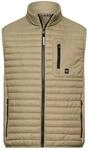 camel active Herren Weste mit Stehkragen | Outdoor Weste mit wasserabweisender