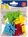 Stylex 46458 - Buchstaben aus Filz, mit dem kompletten ABC, 72 St&uuml;ck Sortiert,...