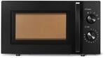 Amazon Basics Solo-Mikrowelle mit 6 Leistungsstufen und Auftaufunktion, 700W, 20l,