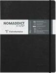 Clairefontaine 794431C Kladde MyEssential Nomaddict B5 96 Blatt dot Schwarz