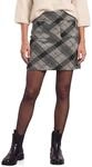 Damen Knielanger Rock mit Patch-Pockets