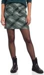 Damen Knielanger Rock mit Patch-Pockets