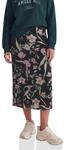 Street One Studio Damen Midirock aus Mesh mit floralem Muster