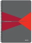 Leitz Office Collegeblock A4 liniert, Notizbuch mit Spiralbindung, PP-Einband, 360