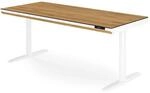 Jan Nowak Schreibtisch h&ouml;henverstellbar elektrisch 160 cm mit Schublade 