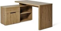 Jahnke Eckschreibtisch CU-Libre 150 E Montana Eiche