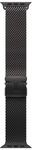 Apple Watch Band - Milanaise Armband - 49 mm - Schwarz - Medium
