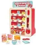 Hape Verkaufsautomat aus Holz, Kaufladen-Spielzeug mit Licht ab 3 Jahren