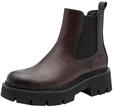 Tamaris Damen Boots Synthetik | 1-25454-47 &ndash; Pull-on, TOUCH-IT Fu&szlig;bett, flache