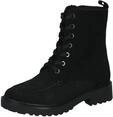 Caprice Women Lace Boot Flat Leder | 9-25214-47 &ndash; Schn&uuml;rung, Rei&szlig;verschluss,