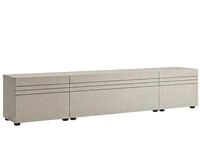 xonox.home - Lowboard Beach 180x36x34 cm Kashmir beige | 3 Klappen mit D&auml;mpfer,