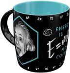 Nostalgic-Art Retro Kaffeebecher, 330 ml, Einstein &ndash; Energy = Me + Coffee |...