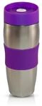Cenocco CC-6000 Thermobecher, 380 ml, abnehmbarer Deckel, lila, Blasslila