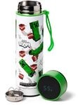 Puckator Creeper & TNT Thermoflasche aus Stahl mit LED-Thermometer &ndash; Minecraft