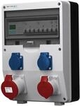 Doktorvolt Stromverteiler Baustromverteiler pTD-S 32A 16A 2x230V 3P Z&auml;hler...