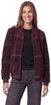 Street One Studio Damen 3232076 Teddy-Blouson mit Karomuster