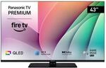 Panasonic Premium TV-43W80AEZC, 43 Zoll Fernseher QLED 4K Ultra HD Fire TV |...