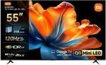 Xiaomi TV S Mini LED 55 Zoll (140 cm), QLED TV, 4K UHD, HDR10+ | Smart TV with...