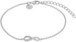 Tom Tailor Armband mit Anh&auml;nger f&uuml;r Damen, Sterling Silber 925, mit Zirkonia,...