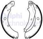 Delphi Bremsbackensatz Hinterachse LS2136