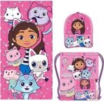 CERD&Aacute; LIFE'S LITTLE MOMENTS Gabby&rsquo;s Dollhouse Handtuch Set mit Beutel &ndash;...