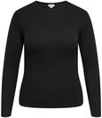ONLY Carmakoma Damen Carval L/S O-Neck Top JRS Noos Carval L/S O-Neck Top JRS...