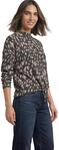 Street One Damen 3232059 Langarm Shirt mit Turtle Neck und Muster