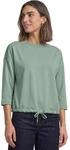 Street One Damen 3232024 3/4-Arm Shirt mit Boat Neck und Tunnelzug