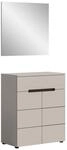 xonox.home Garderobenkombination 2tlg. Canu 80x190x37 cm Kaschmir Basalt | Set