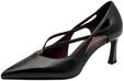 Tamaris Damen Pumps Leder | 1-22459-47 &ndash; Pull-on, TOUCH-IT Fu&szlig;bett, Stilettoabsatz