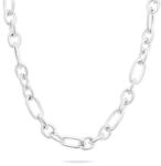 Tamaris Schmuck f&uuml;r Damen aus Edelstahl, Chunky Glieder Halsketten in...