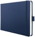 Sigel Conceptum Premium Notizbuch A5 quer blanko dunkelblau Hardcover | CO203,...