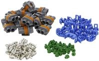HELLA 8JD 156 151-807 Steckgeh&auml;use - Einbau - Xenon - Gummi - Set | Menge: 20